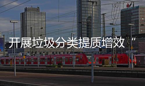 提质动增效项行垃圾分类三开展